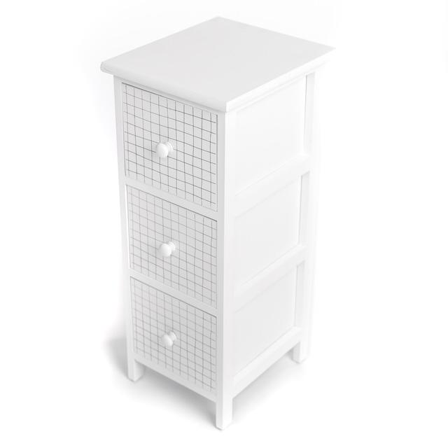 Deimira 3 Drawer 25Cm W Tallboy Ebern Designs on Productcaster.