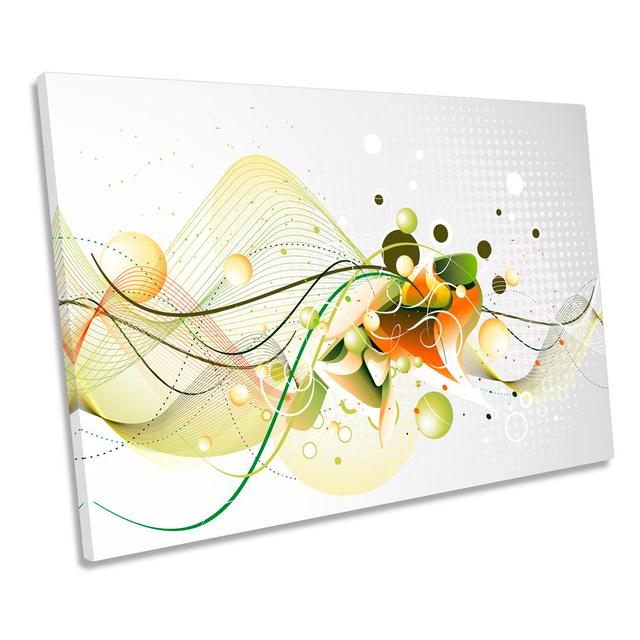 Modern Digital Graffiti Design CANVAS WALL ART Print Picture Ivy Bronx Size: 91.4cm H x 137.2cm W on Productcaster.