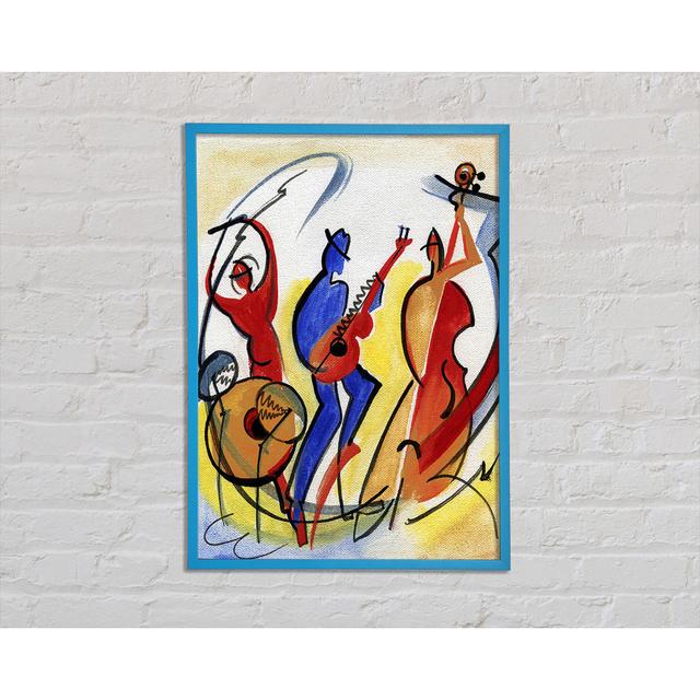 Colourful Band - Print Ophelia & Co. Size: 59.7cm H x 84.1cm W x 2cm D on Productcaster.