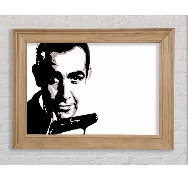 James Bond Sean Connery - Print Bright Star Size: 84.1cm H x 142.2cm W x 8cm D on Productcaster.