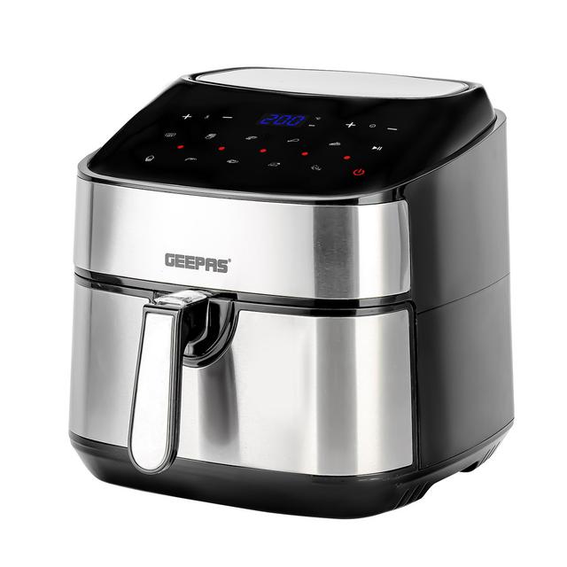 Geepas Vortex 7.5L Digital Air Fryer Family-Sized 10-In-1 Convection Air Fryer With LED Touchscreen Geepas on Productcaster.