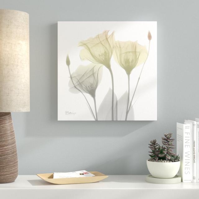 Sunday Morning Gentian - Wrapped Canvas Graphic Art Print East Urban Home Size: 76 cm H x 76 cm W on Productcaster.