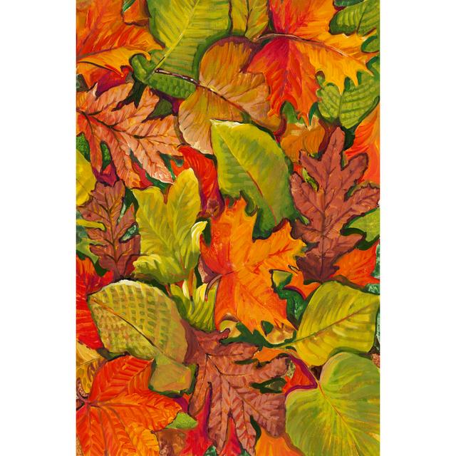 Fallen Leaves I Rosalind Wheeler Size: 46cm H x 30cm W x 3.8cm D on Productcaster.