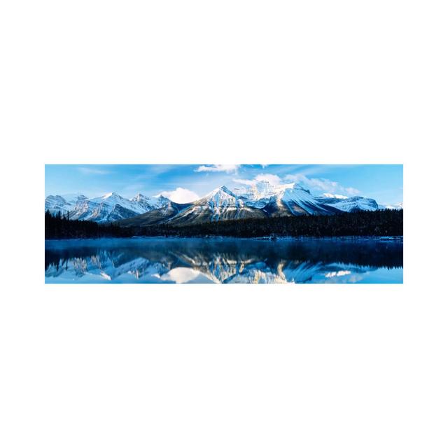 Herbert Lake, Banff National Park, Alberta, Canada - Wrapped Canvas Panoramic Print Union Rustic Size: 50.8cm H x 152.4cm W x 3.81cm D on Productcaster.