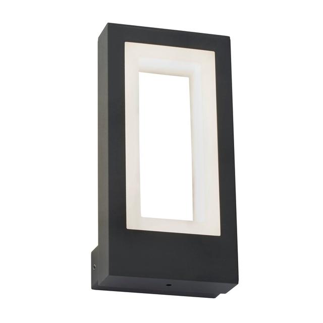 Tullie LED Outdoor Armed Sconce Dakota Fields on Productcaster.