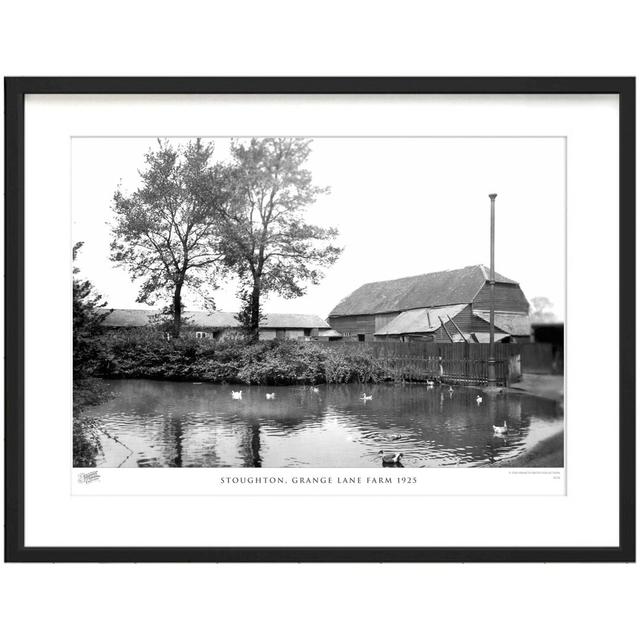 'Stoughton, Grange Lane Farm 1925' by Francis Frith - Picture Frame Photograph Print on Paper The Francis Frith Collection Size: 45cm H x 60cm W x 2.3 on Productcaster.