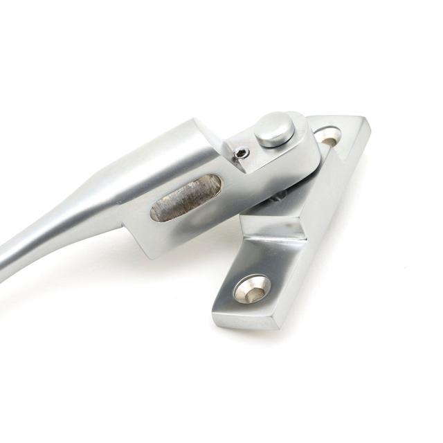 Night-Vent Peardrop Fastener Lock From The Anvil Finish: Satin Chrome on Productcaster.