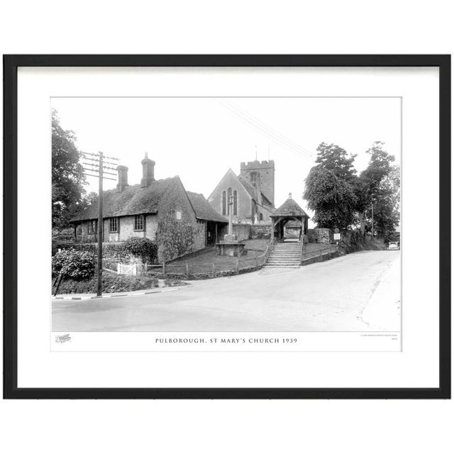 Pulborough, St Mary's Church 1939 by Francis Frith - Single Picture Frame Print The Francis Frith Collection Size: 45cm H x 60cm W x 2.3cm D on Productcaster.