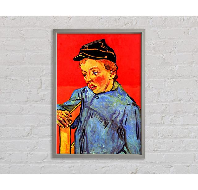 Van Gogh Schoolboy Framed Print Marlow Home Co. Size: 118.9cm H x 84.1cm W x 3.3cm D on Productcaster.