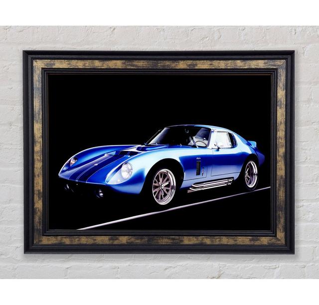 Dodge Viper Electric Blue - Einzelner Bilderrahmen Kunstdrucke Bright Star Größe: 84,1 cm H x 142,2 cm B x 8 cm T on Productcaster.