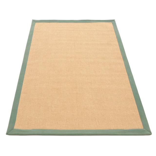 Sisal Hand Woven Green Rug Carpetfine Rug Size: Rectangle 200 x 290cm on Productcaster.