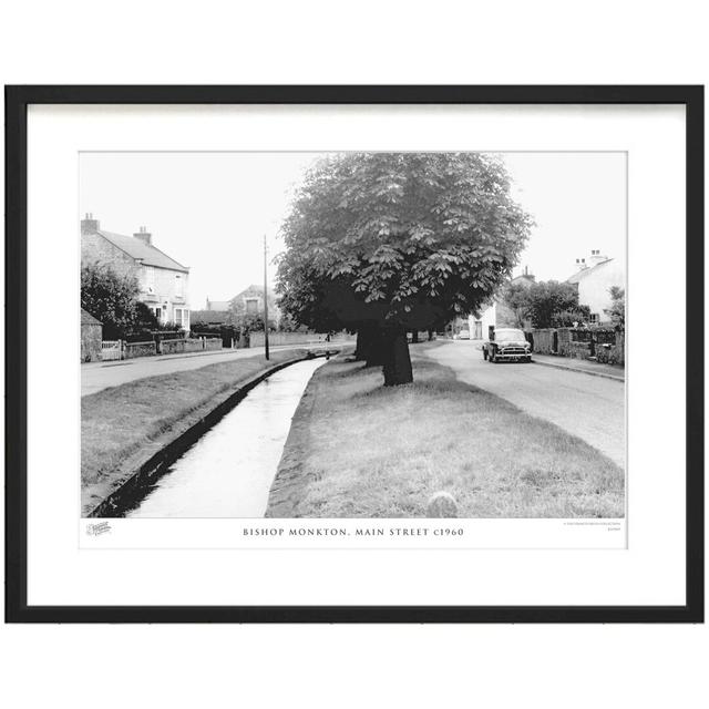 Bishop Monkton, Main Street C1960 - Single Picture Frame Print The Francis Frith Collection Size: 60cm H x 80cm W x 2.3cm D on Productcaster.