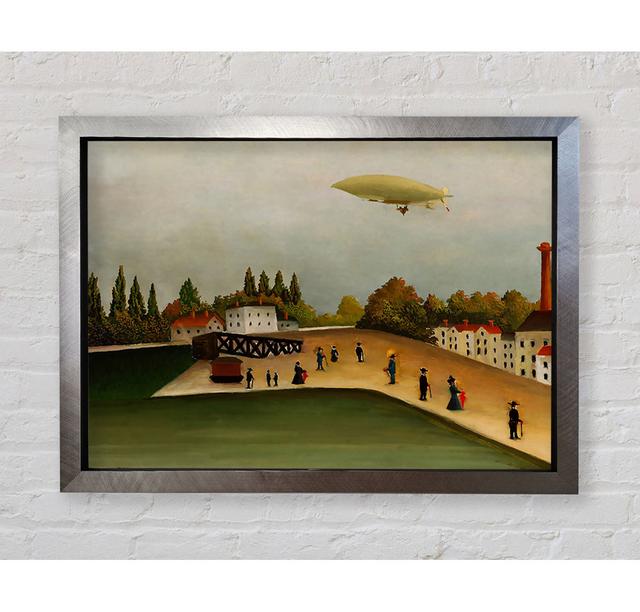 Rousseau Quai Divry - Single Picture Frame Art Prints Bright Star Size: 84.1cm H x 118.9cm W x 3.4cm D on Productcaster.