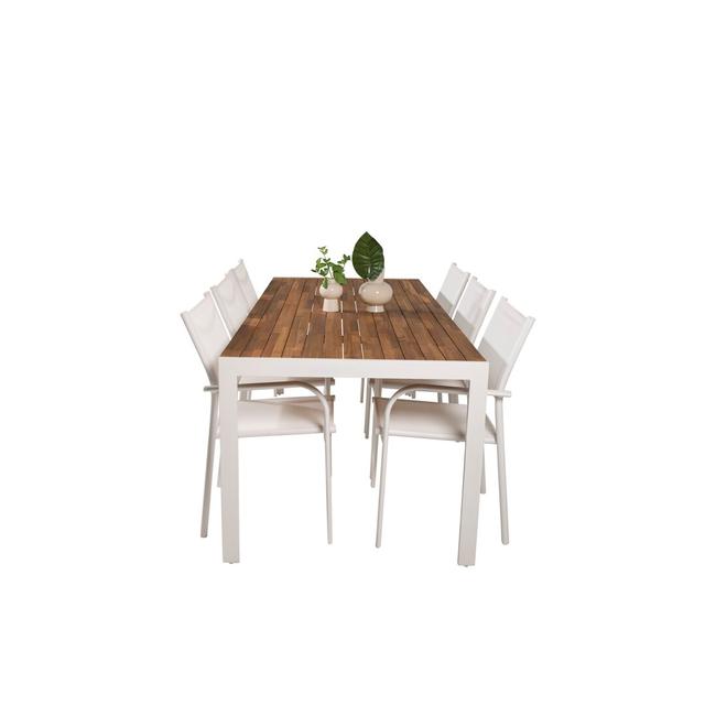 Hyeon 6 Seater Dining Set Dakota Fields on Productcaster.