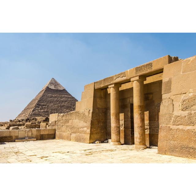 The Pyramid of Khafre - Wrapped Canvas Photograph 17 Stories Size: 20cm H x 30cm W on Productcaster.