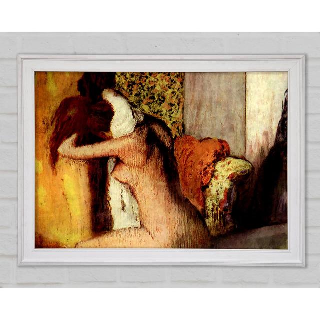 Degas After Bathing 2 Framed Print Bright Star Size: 21cm H x 29.7cm W x 1.5cm D on Productcaster.