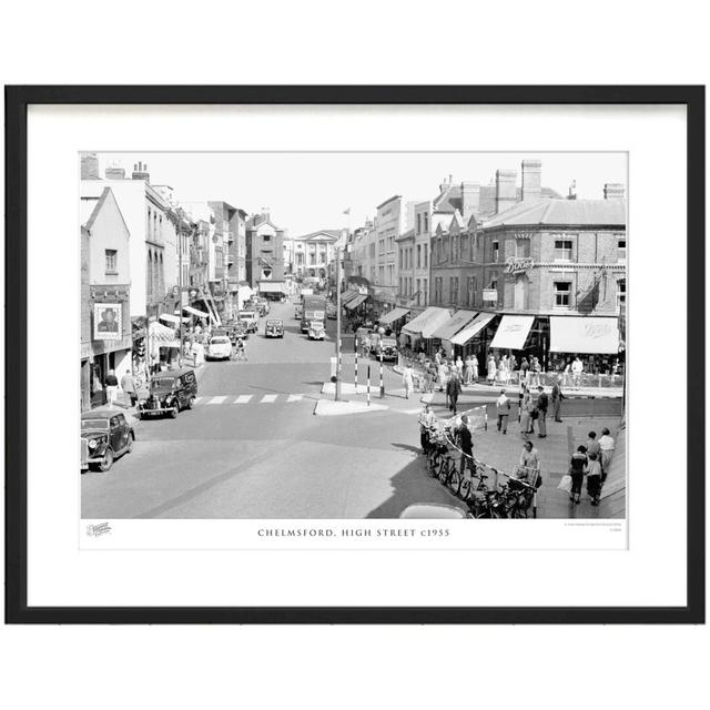 Chelmsford, High Street C1955 by Francis Frith - Single Picture Frame Print The Francis Frith Collection Size: 45cm H x 60cm W x 2.3cm D on Productcaster.