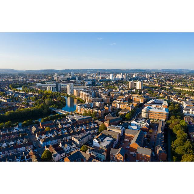 Cardiff Bay - Wrapped Canvas Print Latitude Run Size: 81cm H x 122cm W on Productcaster.