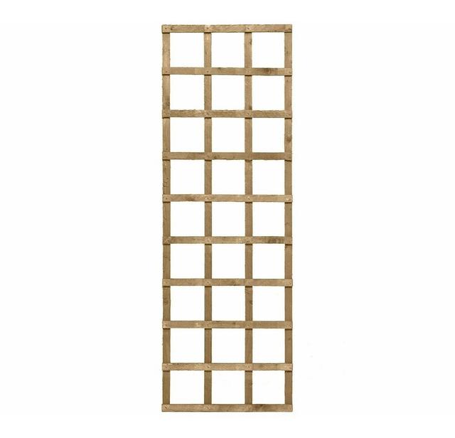 Laurelglen 183cm W Wood Lattice Panel Trellis (Set of 3) Dakota Fields Size: 183cm H x 61cm W x 3.2cm D on Productcaster.