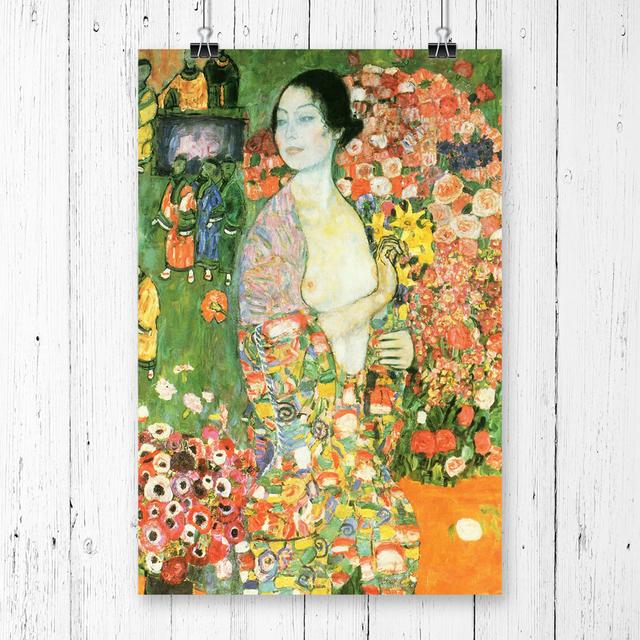 'The Dancer' by Gustav Klimt Printing Print East Urban Home Size: 59.4 x 42cm on Productcaster.