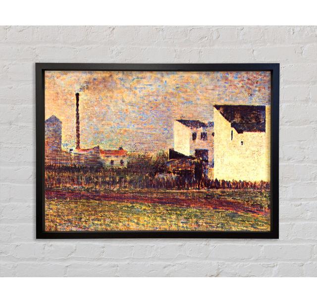 Seurat Banlieue Framed Print Bright Star Size: 84.1cm H x 118.9cm W x 3.3cm D on Productcaster.