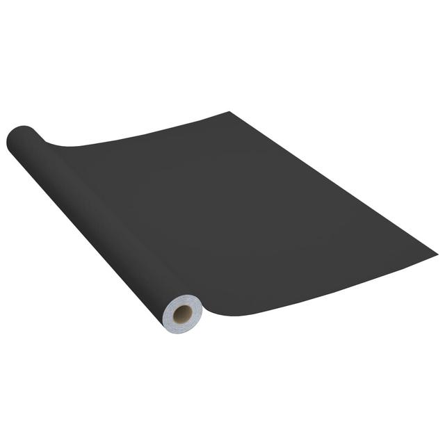 Glatte Tapete Coffield 5 m x 90 cm Brayden Studio Farbe: Schwarz on Productcaster.