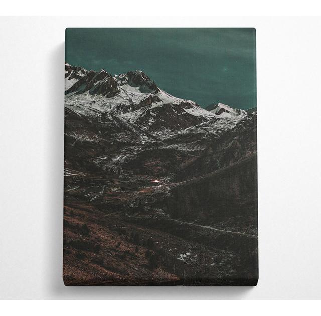 Druck auf Leinwand ohne Rahmen Alpen Home Größe: 50,8 cm H x 35,6 cm B on Productcaster.