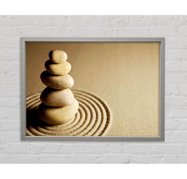 Just Balance - Single Picture Frame Art Prints on Canvas Ebern Designs Size: 84.1cm H x 118.9cm W x 3.3cm D on Productcaster.