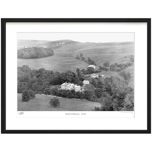 'Whitewell, 1921' - Picture Frame Photograph Print on Paper The Francis Frith Collection Size: 40cm H x 50cm W x 2.3cm D on Productcaster.