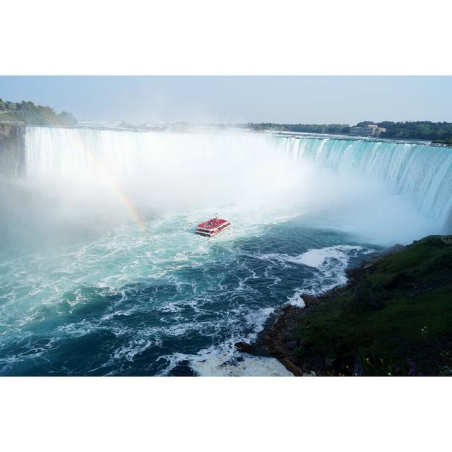 Niagara Falls - Wrapped Canvas Photograph Alpen Home Size: 81cm H x 122cm W x 3.8cm D on Productcaster.