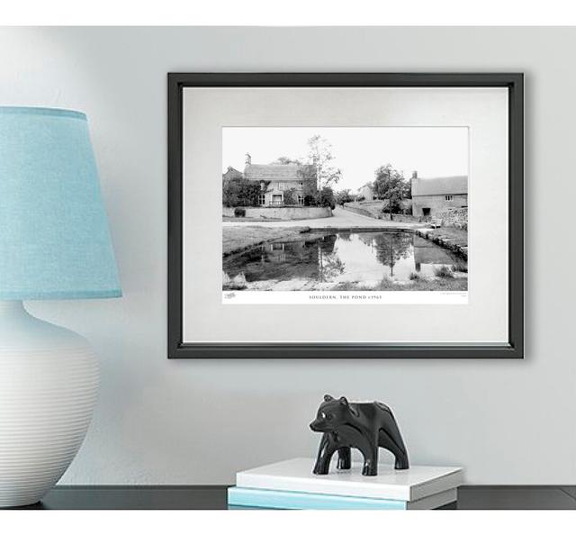 'Souldern, the Pond C1965' by Francis Frith - Picture Frame Photograph Print on Paper The Francis Frith Collection Size: 40cm H x 50cm W x 2.3cm D on Productcaster.