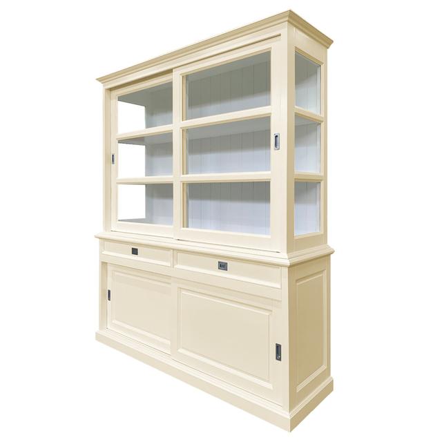 Geschirrschrank Tatum Maison Alouette Farbe: Creme on Productcaster.