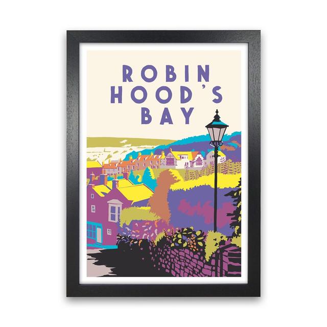 Robin Hood's Bay 2 Portrait by Richard O'Neill - Print Corrigan Studio Size: 34cm H x 25cm W x 3cm D, Format: Black Framed on Productcaster.