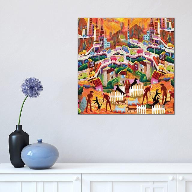 Ambos Nogales by Charles Harker - Wrapped Canvas Print ClassicLiving Size: 45.72cm H x 45.72cm W x 3.81cm D on Productcaster.