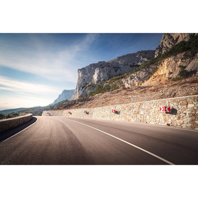 Crimean Mountains - Wrapped Canvas Print Union Rustic Size: 61cm H x 91cm W x 3.8cm D on Productcaster.