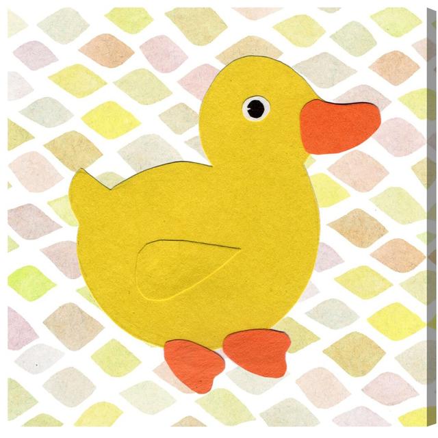 Duck Kingdom by Olivias Easel Graphic Art Wrapped on Canvas East Urban Home Size: 51cm H x 51cm W on Productcaster.