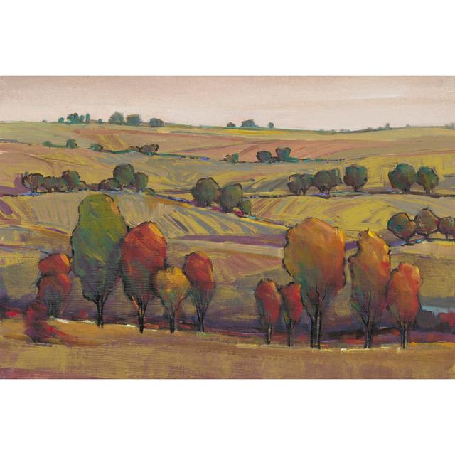 Rolling Hills I - Wrapped Canvas Art Prints Rosalind Wheeler Size: 61cm H x 91cm W x 3.8cm D on Productcaster.