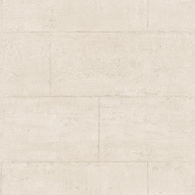 Stone Brick 10m x 53cm Matte Wallpaper Roll East Urban Home Colour: Beige on Productcaster.