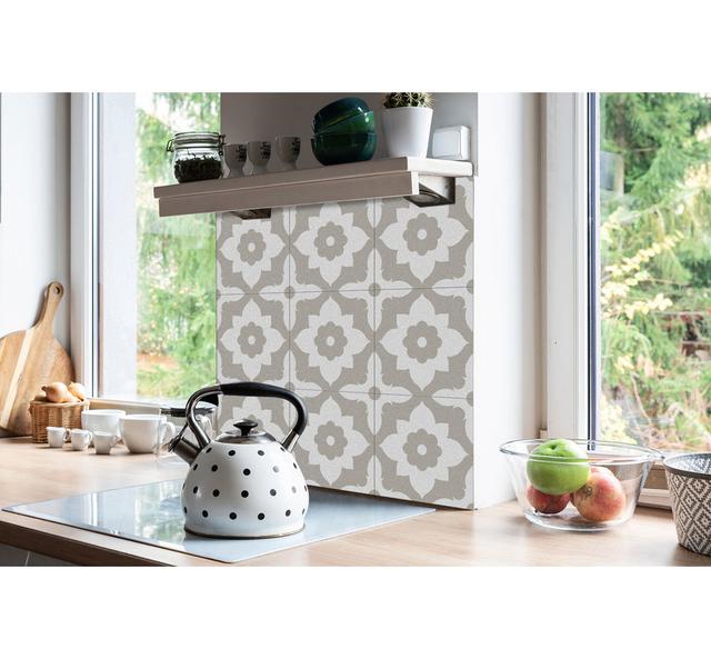 Hypatia 30cm x 30cm Vinyl Peel & Stick Field Tile (Set of 9) East Urban Home on Productcaster.