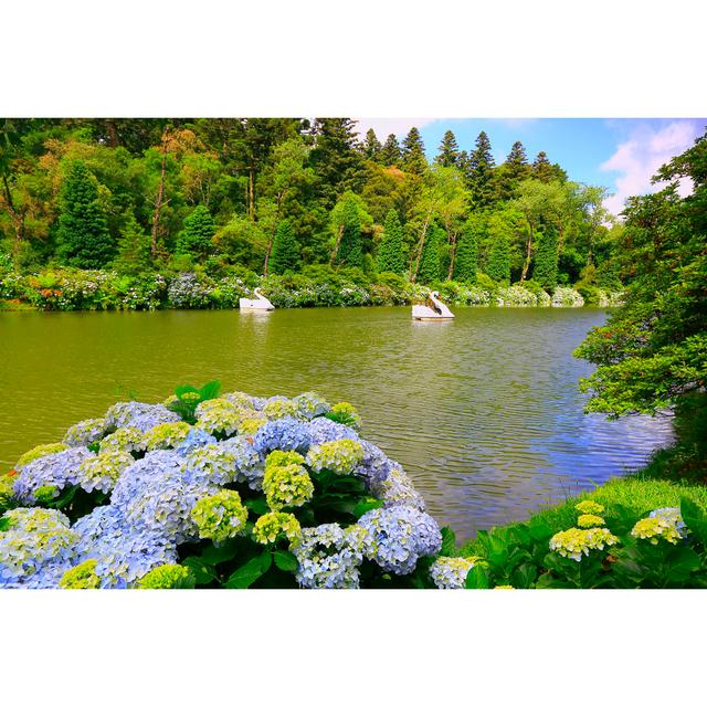 Idyllic Lake - Gramado, Rio Grande Do Sul, Southern Brazil by Agustavop - No Frame Print on Canvas Alpen Home Size: 30cm H x 46cm W on Productcaster.