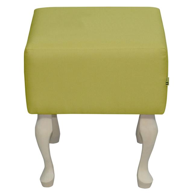 Solid + Manufactured Wood Accent Stool Happy Barok Colour: Lime on Productcaster.