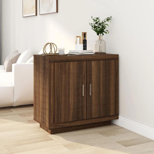 Morlee 40cm Sideboard 17 Stories Colour: Grey/Brown Oak on Productcaster.