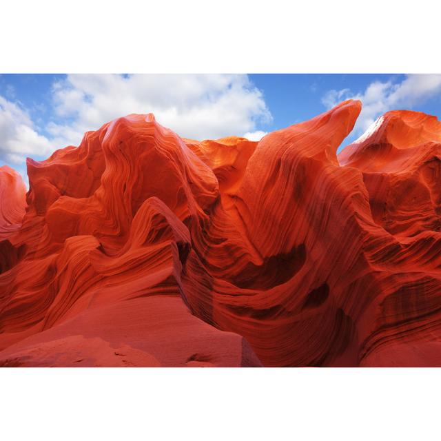 Antelope Canyon by - Wrapped Canvas Photograph Natur Pur Size: 81cm H x 122cm W on Productcaster.