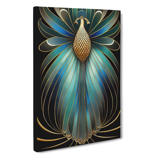 Special Feathers No.6 - Wrapped Canvas Graphic Art Metro Lane Size: 60cm H x 40cm W x 3cm D on Productcaster.