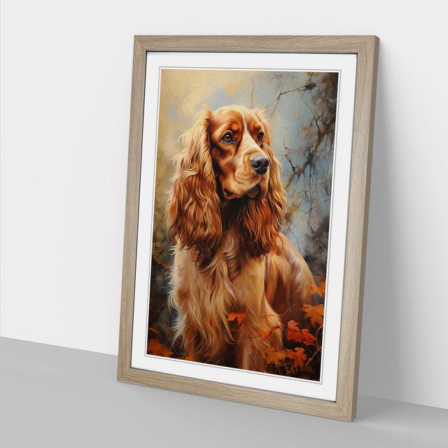 Single Picture Frame Art Prints on Wood Marlow Home Co. Size: 46cm H x 34cm W, Format: Oak Framed on Productcaster.