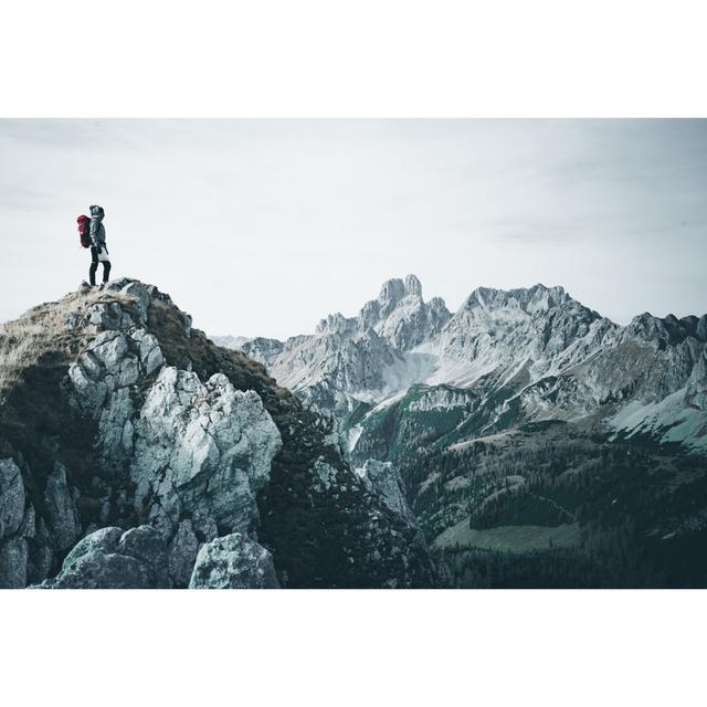 Alpinist Woman by Amriphoto - Print Alpen Home Size: 30cm H x 46cm W on Productcaster.