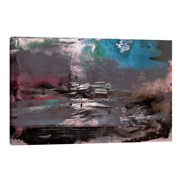 Waterworld XVI by Sven Pfrommer - Wrapped Canvas Graphic Art Print East Urban Home Size: 61cm H x 76cm W x 4cm D on Productcaster.