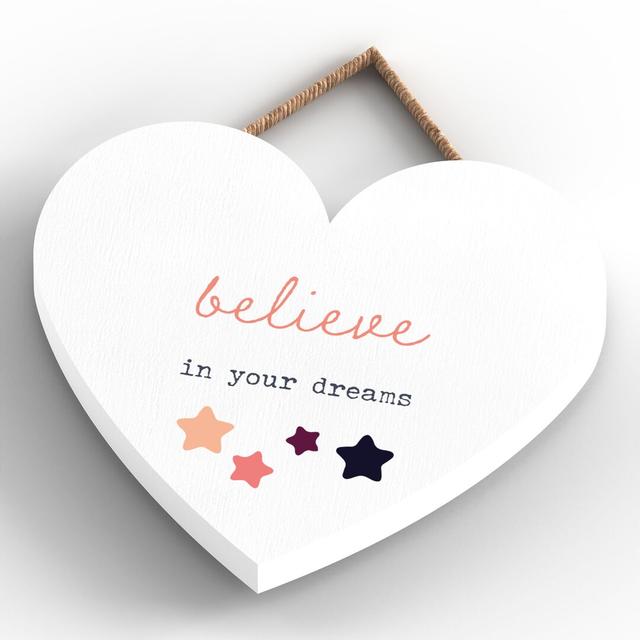 Star Believe in Your Dreams Wall Décor Maturi on Productcaster.