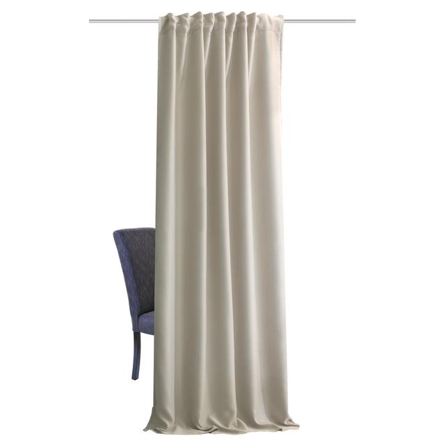 ACOUSTIC CURTAIN Meisel ClearAmbient Ausführung: Naturbelassen, Vorhanggröße: Breite 135 cm x Fallhöhe 225 cm on Productcaster.