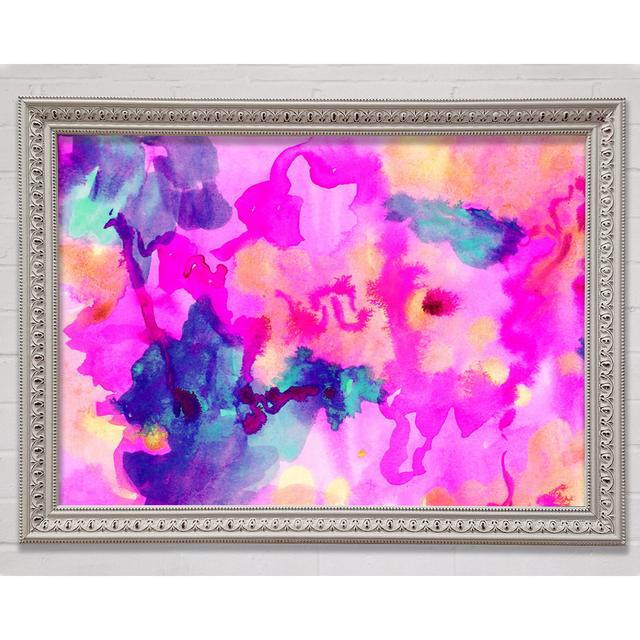 Flower Explosion Framed Print Bright Star Size: 59.7cm H x 84.1cm W x 3cm D on Productcaster.